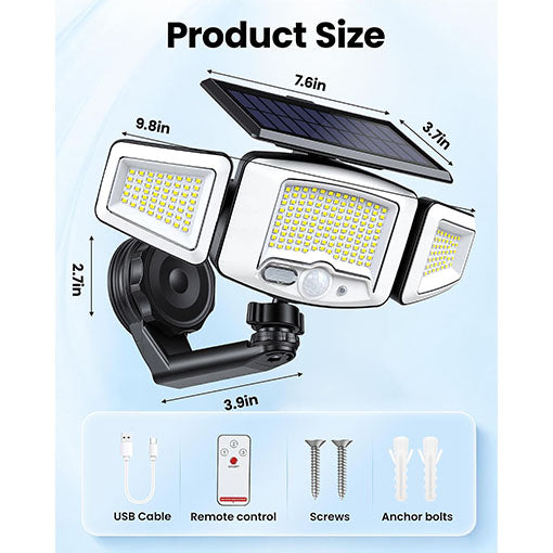 RV Magnetic Outdoor Solar Lights with Motion Sensor