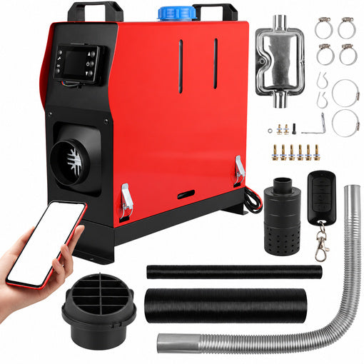 12V 8KW Diesel Air Parking Heater With App Control