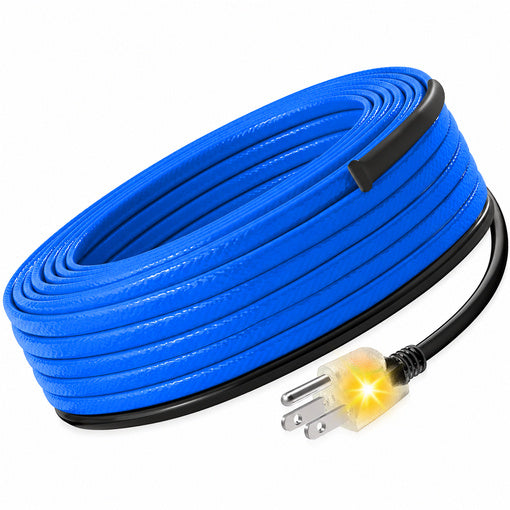 10FT Fluoropolymer Sewage Drain Pipe Heating Cable 120V