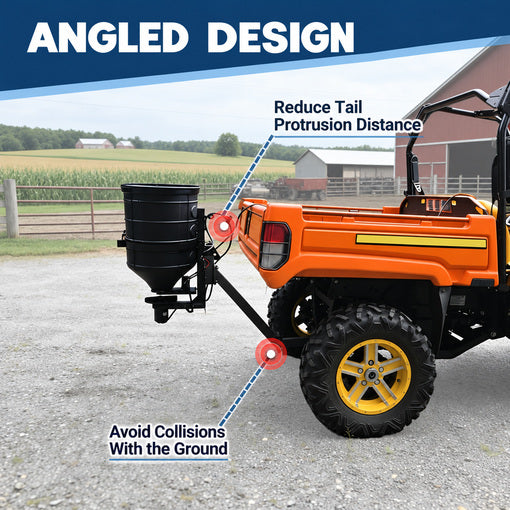 ATV/UTV Heavy-Duty Salt Spreader Hitch Mount