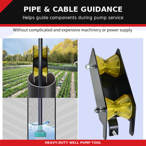 Heavy-Duty Well Pump Installation and Pulling Tool