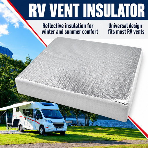 2-Pack 14"x14"x3" RV Vent Skylight Insulator