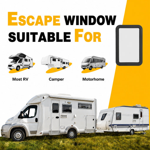 RV Entry Entrance Door Window Replacement
