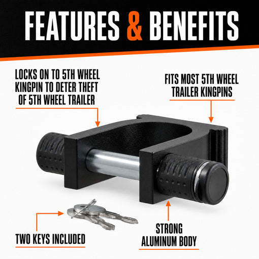 5th Wheel Dumbbell-Style King Pin Lock