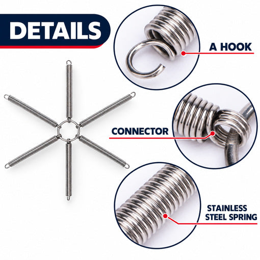 4-Pack Anti-Slip Tire Chain Tensioner
