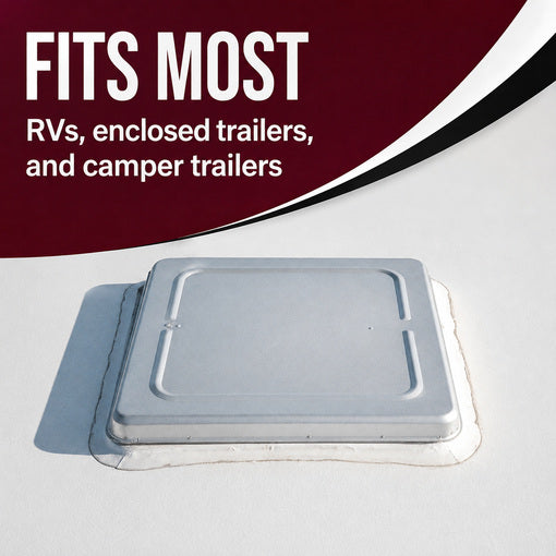 RV 14-Inch Metal Roof Vent Lid Replacement