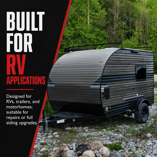 Metal Aluminum RV & Trailer Siding Replacement