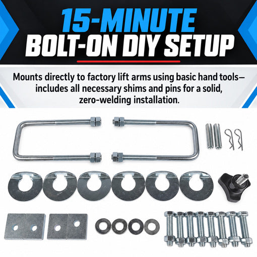 Upgraded Category 1 Tractor Quick Hitch System