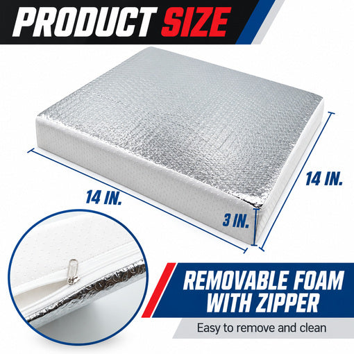 2-Pack 14"x14"x3" RV Vent Skylight Insulator