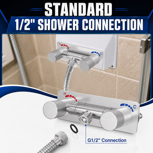 4" RV All Metal Shower Faucet Valve Replacement