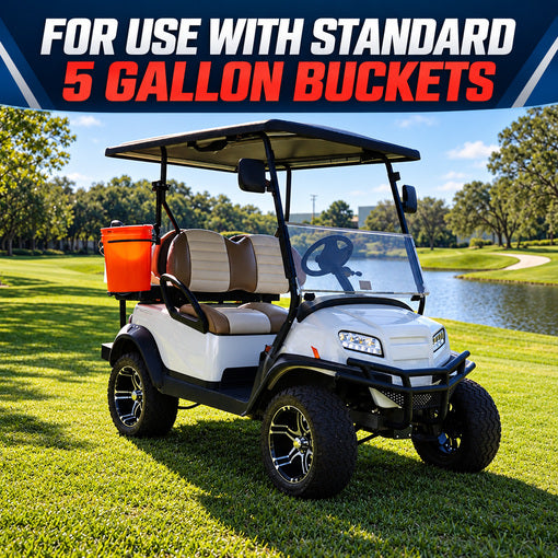 Tractor/Mower Retractable 5-Gallon Bucket Holder