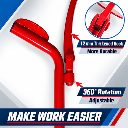 Heavy-Duty Semi-Truck Quick Tire Changing Tool