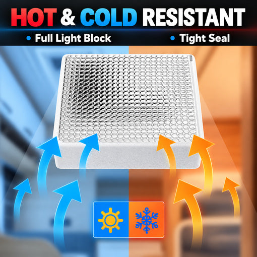 2-Pack 14"x14" RV Vent Insulator