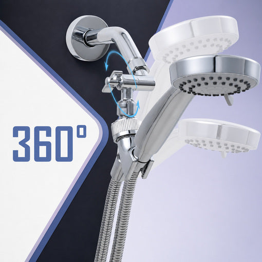 RV Metal Shower Head Elbow Adapter