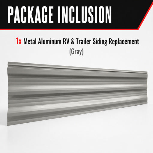 Metal Aluminum RV & Trailer Siding Replacement