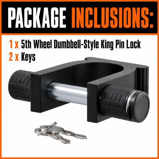 5th Wheel Dumbbell-Style King Pin Lock