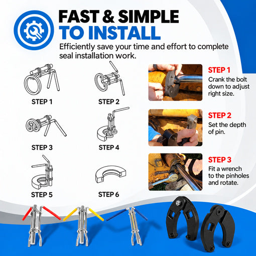 Complete Hydraulic Cylinder Repair Kit