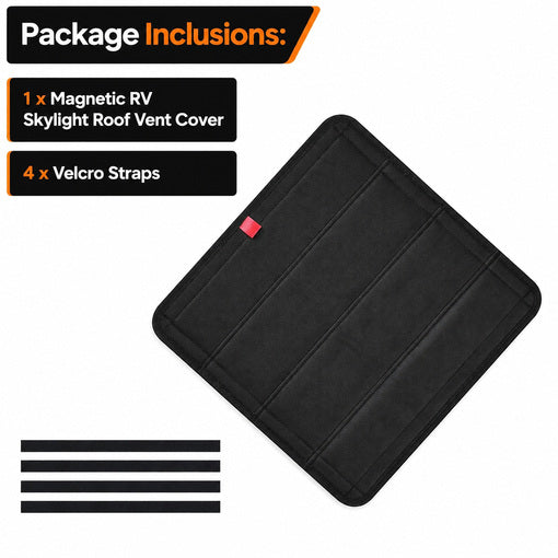 Magnetic RV Skylight Roof Vent Cover