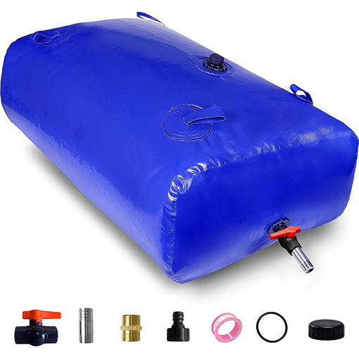 113L/30-Gal Portable Water Bladder Storage