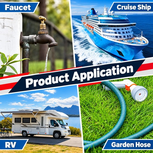 17" Quick Connect RV Winterizing Kit with Pressure Gauge
