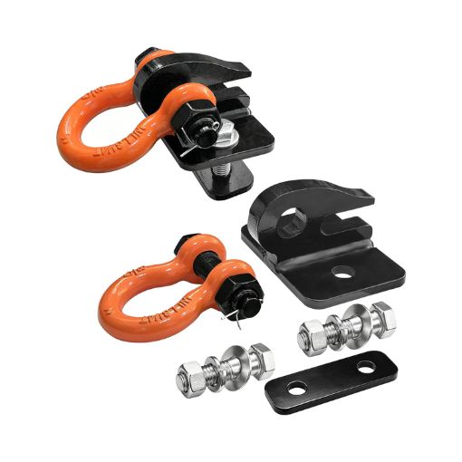 3/8 inch Tractor Bolt-on Bucket Hooks Clevis Mount