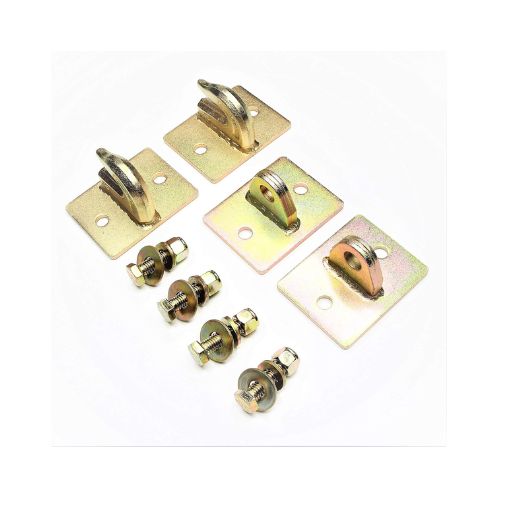 3/8in Bolt On Grab Hook Mount with Clevis Mount