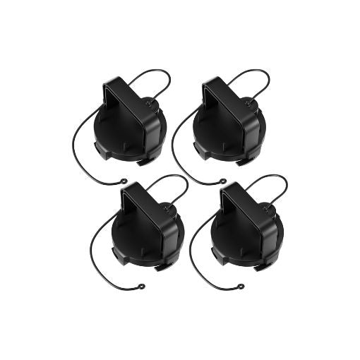 4-Pack 3'' RV Sewer Valve Cap with Handle