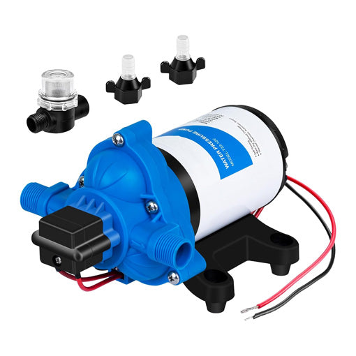 Quiet 12V RV Fresh Water Pump Replacement
