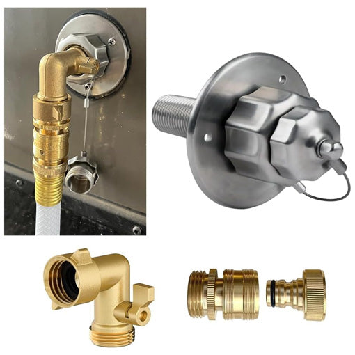 RV Water Inlet Upgrade & Replacement Set