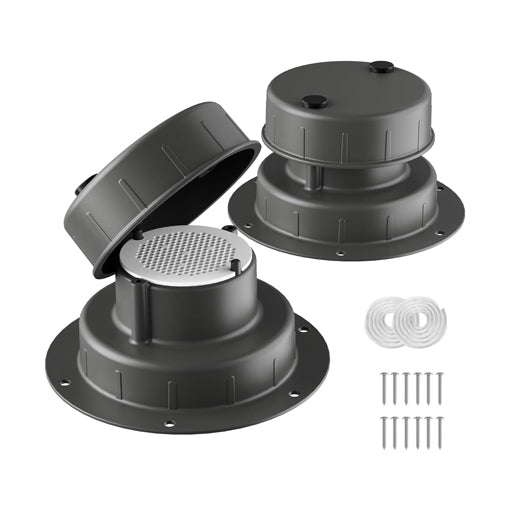 2-Pack Metal RV Plumbing Vent Cap Replacement