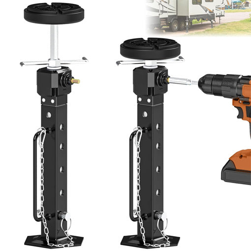 2-Way Adjustable RV Trailer Stabilizer Jacks