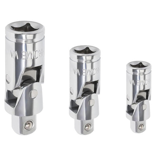 3-Piece Universal Joint Impact Socket Adapter Set
