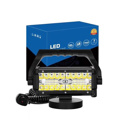 120W Magnetic LED Work Light for Tractors & Mowers