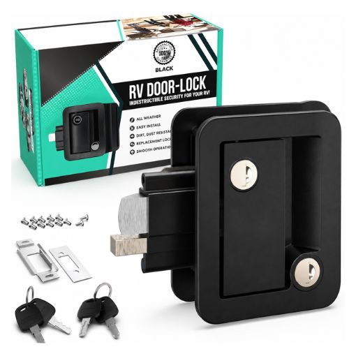 All Metal RV Door Lock Replacement