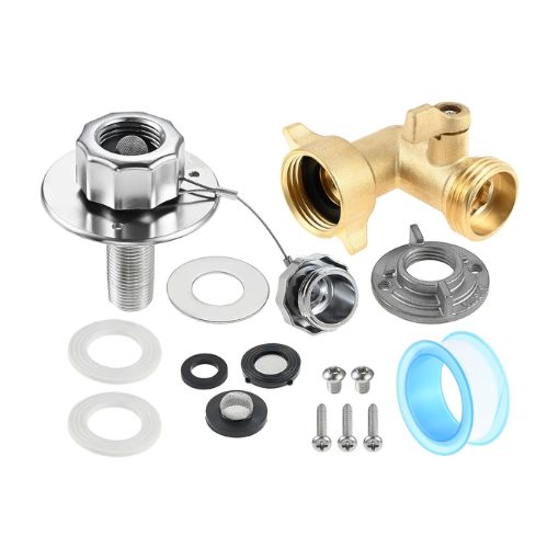 RV City Water Inlet Replacement with 90-Degree Elbow Connector