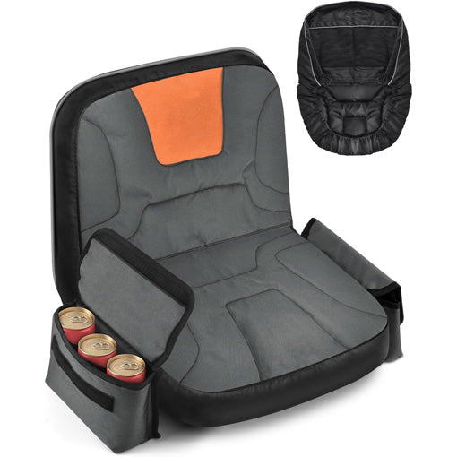 Tractor Seat Cover with Drink Pouch