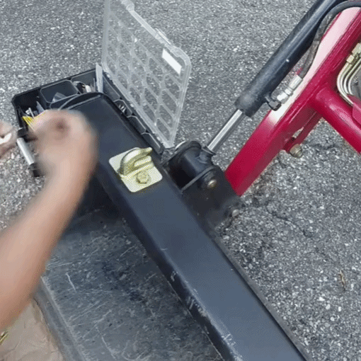 3/8in Bolt On Grab Hook Mount with Clevis Mount