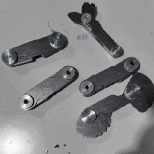 5 Pcs Stainless Steel Radius Gauge Set