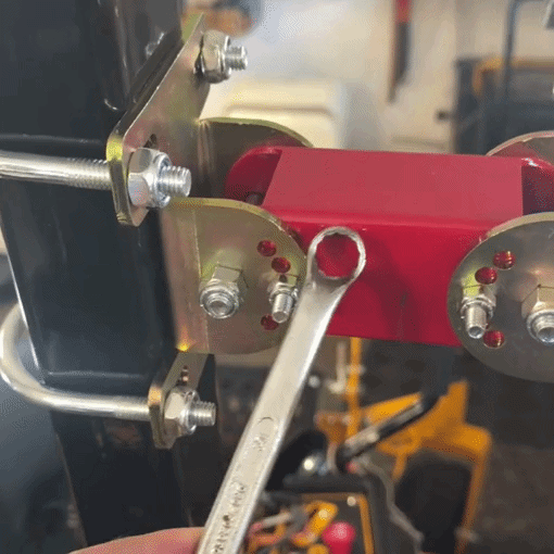 Adjustable Quick Clamp Lawn Mower Trimmer Rack