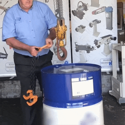 Quick Chain Drum Lifter