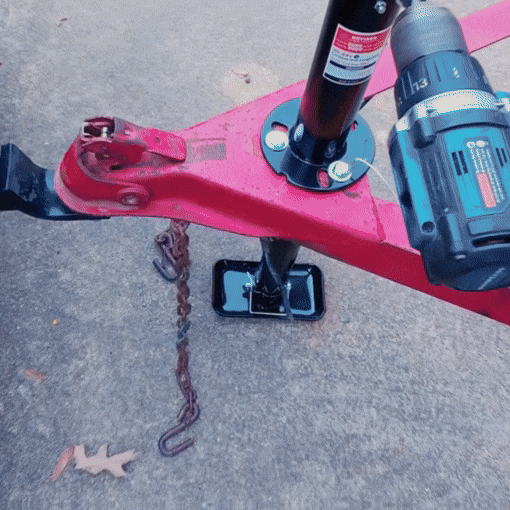Upgraded 2-in-1 A-Frame Trailer Jack