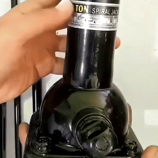 2-Ton Spiral Car Jack with Telescoping Handle