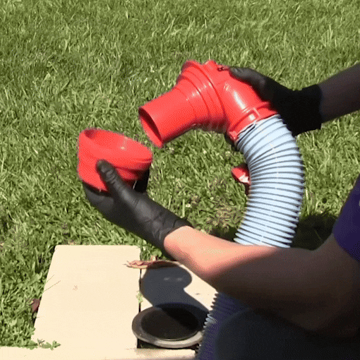 Universal Sewer Adapter Quick Threaded Connection