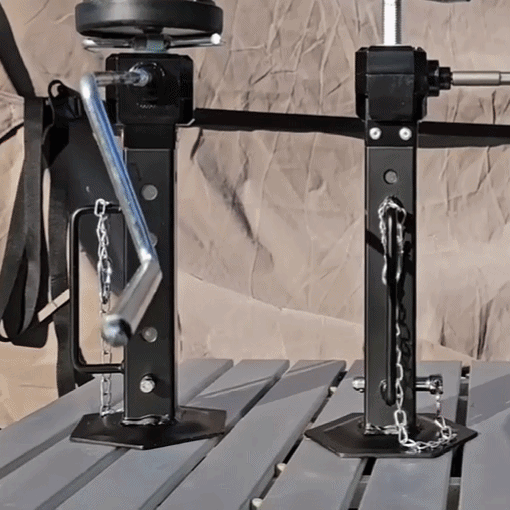 2-Way Adjustable RV Trailer Stabilizer Jacks