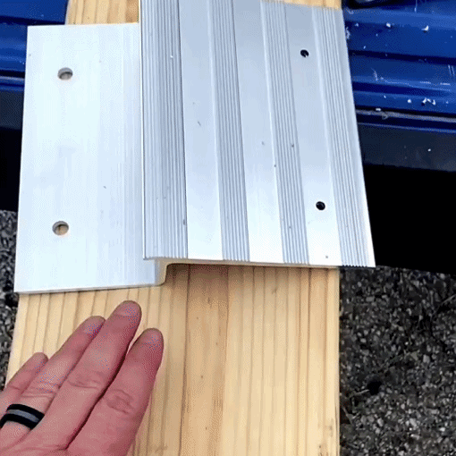 DIY Steel Loading Ramp Plate Kit