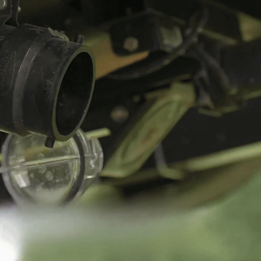 Clear RV Sewage Hose Adapter