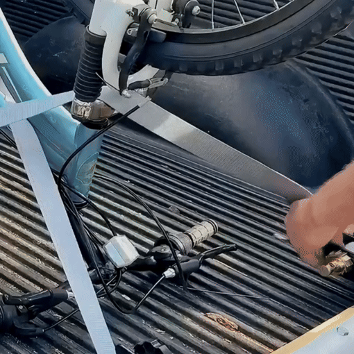 Ladder Rack Ratchet Straps with J-Hook
