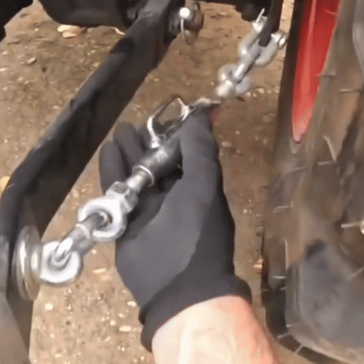 Tractor Universal 3-Point Hitch Chain Stabilizer