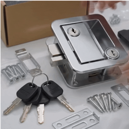 All Metal RV Door Lock Replacement