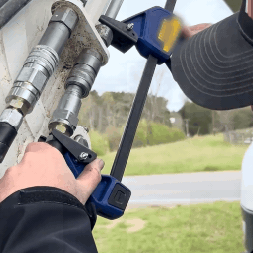 18" Hydraulic Quick Coupler Clamp with 6 Duo-Jaw Set